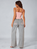 Bow Jean Grey Wash